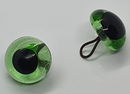 Ogen glas 8 mm groen - aannaaibaar (op=op uit collectie)