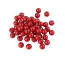 kraal hout 6 mm rood (ca 100 kralen)