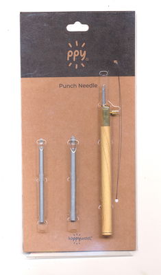 Punchnaald hout met naaldenset 3 stuks 3 t/m 6 