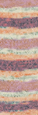 Lang Yarns Footprints 1115.0015 Orange/Lilac/Green