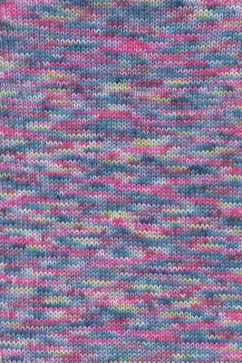 Lang Yarns Alpaca Soxx 4-Fach/4-Ply Hand Dyed 1132.0005 Berry/Petrol/Yellow