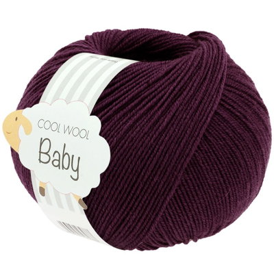 Lana Grossa Cool Wool Baby 329 aubergine