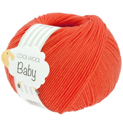 Lana Grossa Cool Wool Baby 331 oranje