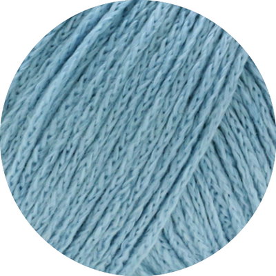 Lana Grossa Alta moda cotolana 63 jeans blauw licht op=op uit collectie 