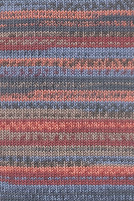 Lang Yarns Merino 120 Color 47.0002 Blue/Burgundy/Brown/Salmon
