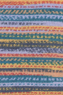 Lang Yarns Merino 120 Color 47.0004 Yellow/Petrol/Orange/Lilac