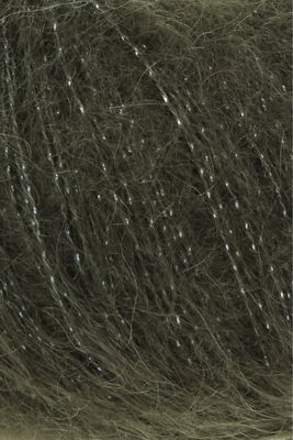 Lang Yarns Mohair Luxe Lame 797.0098 Silver - Olive Dark