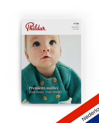 Phildar nr 254 De eerste steken, zo zacht en simpel