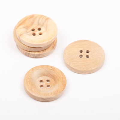 Knoop 23 mm olijfhout licht - 811