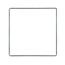 Vierkant metaal 18 cm (3mm)