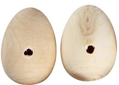 Voetje marionet hout 25 mm paar 