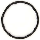 Tasbeugel 15 cm rond zwart bamboe (1 paar)