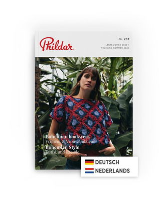 Phildar nr 257 Lente zomer 2025 Bohemien haakwerk NL_Duits