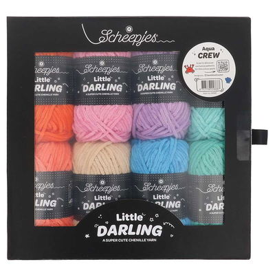 Scheepjes Little darling Pack Aqua Crew 8x25 gram 