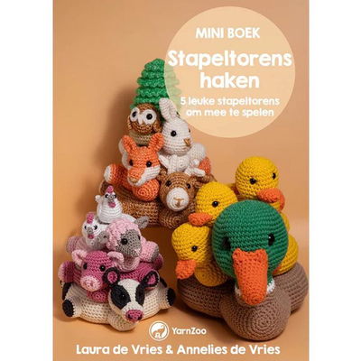 Miniboek stapeltorens haken