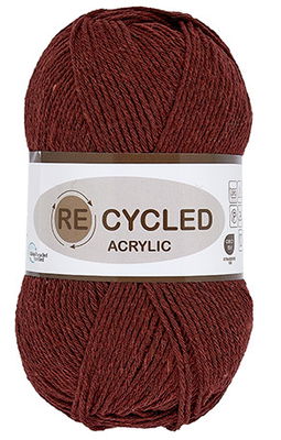Lammy Yarns - REcycled acryl 043 rood op=op uit collectie 
