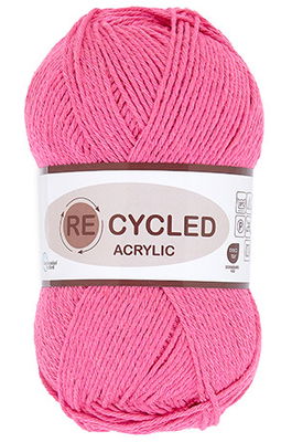 Lammy Yarns - REcycled acryl 020 roze op=op uit collectie 