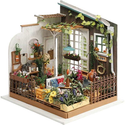 Bouwpakket 3D miniatuur kamer tuin 57880