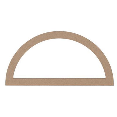 Wandhanger half rond 15 a 30 cm 6mm 