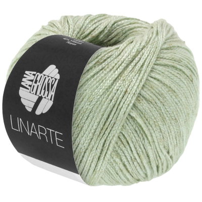 Lana Grossa Linarte 322 licht oud groen op=op uit collectie 