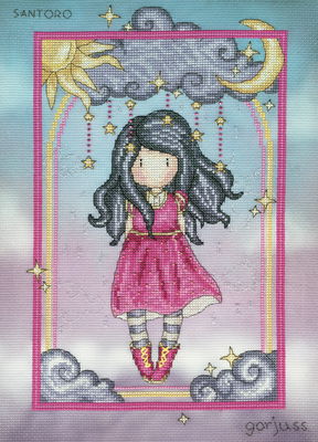 Borduurpakket Gorjuss - Little Storm Cloud