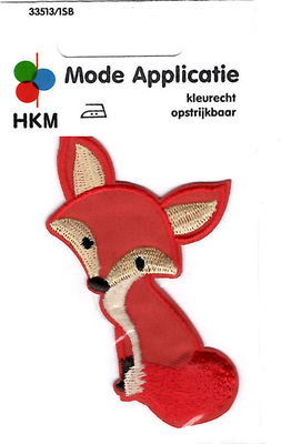 Applicatie 50 a 80 mm vosje op=op 