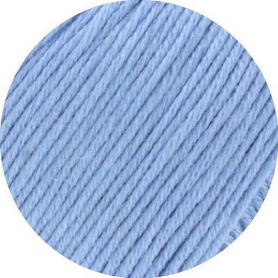Lana Grossa Soft cotton 47 licht blauw