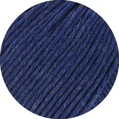 Lana Grossa Soft cotton 55 marine blauw