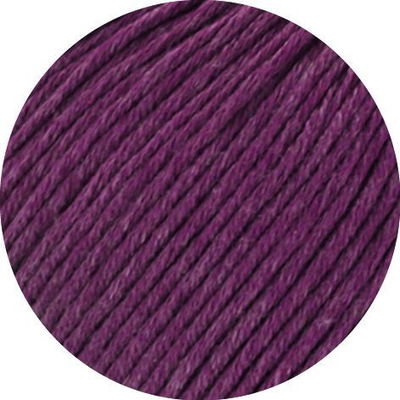 Lana Grossa Soft cotton 61 paars rood