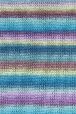 Lang Yarns Cloud 1077.0019 Petrol/Turquoise/Purple/Light Green