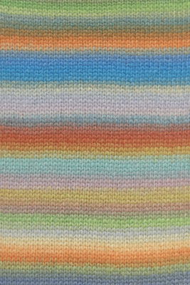 Lang Yarns Cloud 1077.0021 Blue/Orange/Green/Pink
