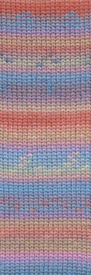 Lang Yarns Mystery 1125.0016 Turquoise/Orange/Sand