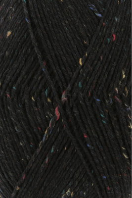 Lang Yarns Super Soxx 6-Fach/Ply Tweed 1137.0004 Black