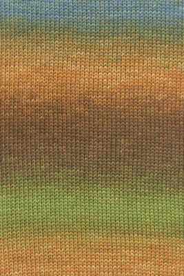 Lang Yarns Wooladdicts Move 6ply 1146.0008 Orange/Olive/Brown/Blue