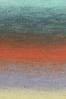 Lang Yarns Wooladdicts Move 6ply 1146.0009 Turquoise/Orange/Yellow