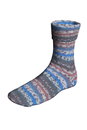 Lang Yarns Super Soxx Bamboo Color 4-Fach/4-Ply 641.0511 Blue/Grey 1144 Blue Jay