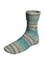 Lang Yarns Super Soxx Bamboo Color 4-Fach/4-Ply 641.0512 Petrol/Brown 1144 Starling