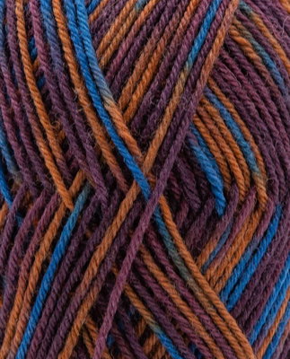 Phildar Phil Baby Socks Merinos Impr Confettis Bordeaux