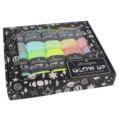Scheepjes Glow up colour pack 10 x 25