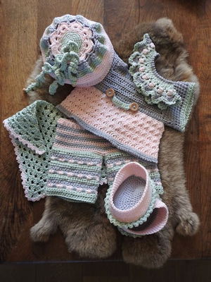 Haakpakket Funny Kledingset Spring soft