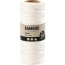 Bamboekoord 1 mm - 503481 room wit (65 meter)