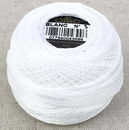 DMC coton perle 5 - blanc (op=op uit collectie)