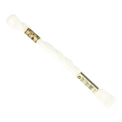 DMC cotton perle 8 - Blanc 3 gram gram op=op 