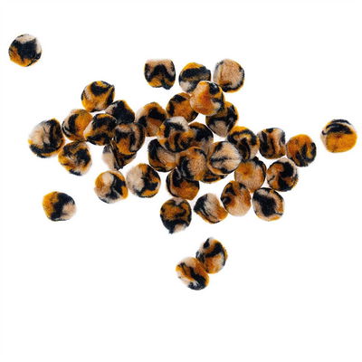 Pompon 25 mm Leo 40 stuks 