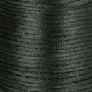 Satijnkoord 2 mm donker groen - Kumihimo (5 mtr)