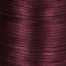 Satijnkoord 2 mm wijnrood - Kumihimo (5 mtr)