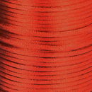 Satijnkoord 2 mm vasjes oranje - Kumihimo (5 mtr)