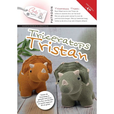 Patroonboekje Triceratops Tristan