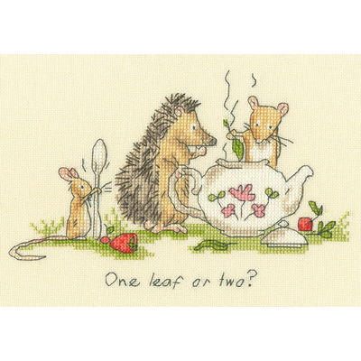 Borduurpakket Anita Jeram - One Leaf or Two