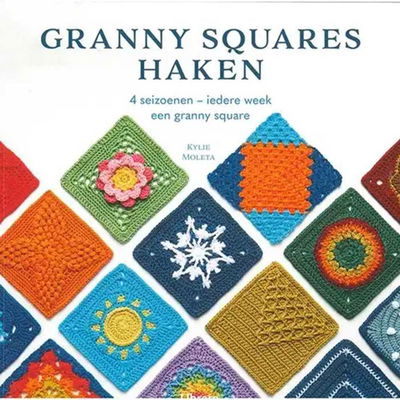 Granny Squares haken, 4 seizoenen op=op 